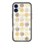 スリムプロテクションプレミアムケース with MagSafe［ Nordic Circle - Orange ］