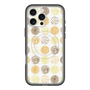 スリムプロテクションプレミアムケース with MagSafe［ Nordic Circle - Orange ］