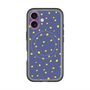 スリムプロテクションプレミアムケース with MagSafe［ Drawing Dot - Navy ］