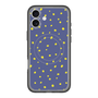 スリムプロテクションプレミアムケース with MagSafe［ Drawing Dot - Navy ］