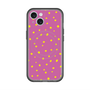 スリムプロテクションプレミアムケース with MagSafe［ Drawing Dot - Pink ］