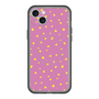 スリムプロテクションプレミアムケース with MagSafe［ Drawing Dot - Pink ］