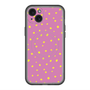 スリムプロテクションプレミアムケース with MagSafe［ Drawing Dot - Pink ］