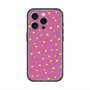 スリムプロテクションプレミアムケース with MagSafe［ Drawing Dot - Pink ］
