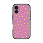 スリムプロテクションプレミアムケース with MagSafe［ Drawing Dot - Pink ］