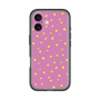 スリムプロテクションプレミアムケース with MagSafe［ Drawing Dot - Pink ］