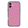 スリムプロテクションプレミアムケース with MagSafe［ Drawing Dot - Pink ］