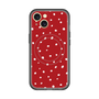スリムプロテクションプレミアムケース with MagSafe［ Drawing Dot - Red ］