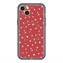 スリムプロテクションプレミアムケース with MagSafe［ Drawing Dot - Red ］