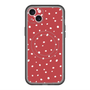 スリムプロテクションプレミアムケース with MagSafe［ Drawing Dot - Red ］