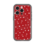 スリムプロテクションプレミアムケース with MagSafe［ Drawing Dot - Red ］