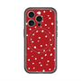 スリムプロテクションプレミアムケース with MagSafe［ Drawing Dot - Red ］