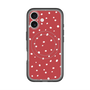 スリムプロテクションプレミアムケース with MagSafe［ Drawing Dot - Red ］