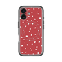 スリムプロテクションプレミアムケース with MagSafe［ Drawing Dot - Red ］
