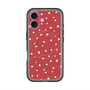 スリムプロテクションプレミアムケース with MagSafe［ Drawing Dot - Red ］
