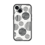 スリムプロテクションプレミアムケース with MagSafe［ Nordic Dot - Black ］