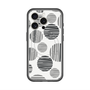 スリムプロテクションプレミアムケース with MagSafe［ Nordic Dot - Black ］