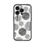 スリムプロテクションプレミアムケース with MagSafe［ Nordic Dot - Black ］
