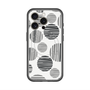 スリムプロテクションプレミアムケース with MagSafe［ Nordic Dot - Black ］