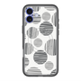 スリムプロテクションプレミアムケース with MagSafe［ Nordic Dot - Black ］