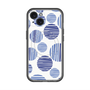 スリムプロテクションプレミアムケース with MagSafe［ Nordic Dot - Blue ］