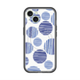 スリムプロテクションプレミアムケース with MagSafe［ Nordic Dot - Blue ］