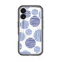 スリムプロテクションプレミアムケース with MagSafe［ Nordic Dot - Blue ］