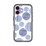 スリムプロテクションプレミアムケース with MagSafe［ Nordic Dot - Blue ］