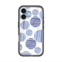 スリムプロテクションプレミアムケース with MagSafe［ Nordic Dot - Blue ］