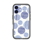 スリムプロテクションプレミアムケース with MagSafe［ Nordic Dot - Blue ］