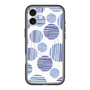 スリムプロテクションプレミアムケース with MagSafe［ Nordic Dot - Blue ］