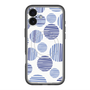 スリムプロテクションプレミアムケース with MagSafe［ Nordic Dot - Blue ］