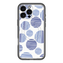 スリムプロテクションプレミアムケース with MagSafe［ Nordic Dot - Blue ］