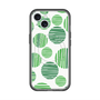 スリムプロテクションプレミアムケース with MagSafe［ Nordic Dot - Green ］