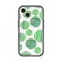 スリムプロテクションプレミアムケース with MagSafe［ Nordic Dot - Green ］