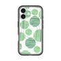 スリムプロテクションプレミアムケース with MagSafe［ Nordic Dot - Green ］