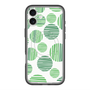 スリムプロテクションプレミアムケース with MagSafe［ Nordic Dot - Green ］