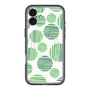 スリムプロテクションプレミアムケース with MagSafe［ Nordic Dot - Green ］