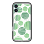スリムプロテクションプレミアムケース with MagSafe［ Nordic Dot - Green ］