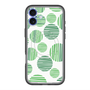 スリムプロテクションプレミアムケース with MagSafe［ Nordic Dot - Green ］