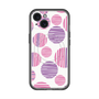 スリムプロテクションプレミアムケース with MagSafe［ Nordic Dot - Pink ］