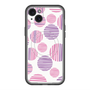 スリムプロテクションプレミアムケース with MagSafe［ Nordic Dot - Pink ］