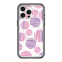スリムプロテクションプレミアムケース with MagSafe［ Nordic Dot - Pink ］
