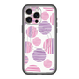 スリムプロテクションプレミアムケース with MagSafe［ Nordic Dot - Pink ］