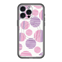 スリムプロテクションプレミアムケース with MagSafe［ Nordic Dot - Pink ］