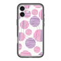 スリムプロテクションプレミアムケース with MagSafe［ Nordic Dot - Pink ］