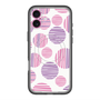 スリムプロテクションプレミアムケース with MagSafe［ Nordic Dot - Pink ］