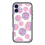 スリムプロテクションプレミアムケース with MagSafe［ Nordic Dot - Pink ］