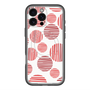 スリムプロテクションプレミアムケース with MagSafe［ Nordic Dot - Red ］