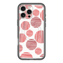 スリムプロテクションプレミアムケース with MagSafe［ Nordic Dot - Red ］